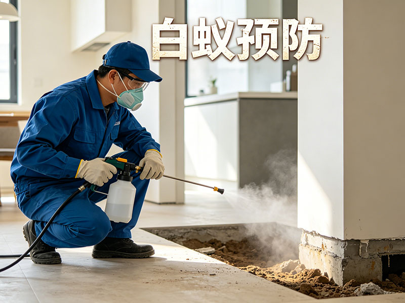 南湖区白蚁预防服务｜事前科学防护，杜绝蚁患滋生